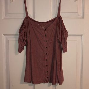 American Eagle off the shoulder tank
